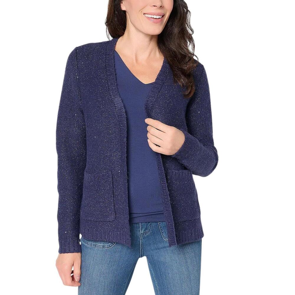 Jingle Belles by Kim Gravel Sugarplum Sparkle Cardigan Dusk - Regular